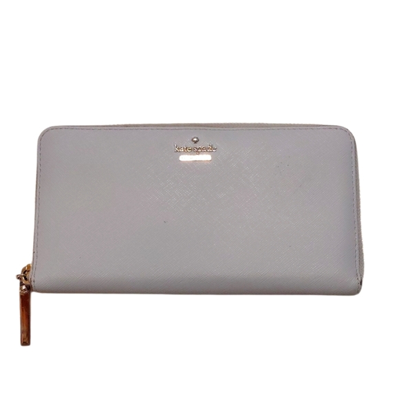 Kate Spade Light Blue Leather Wallet - Picture 1 of 9